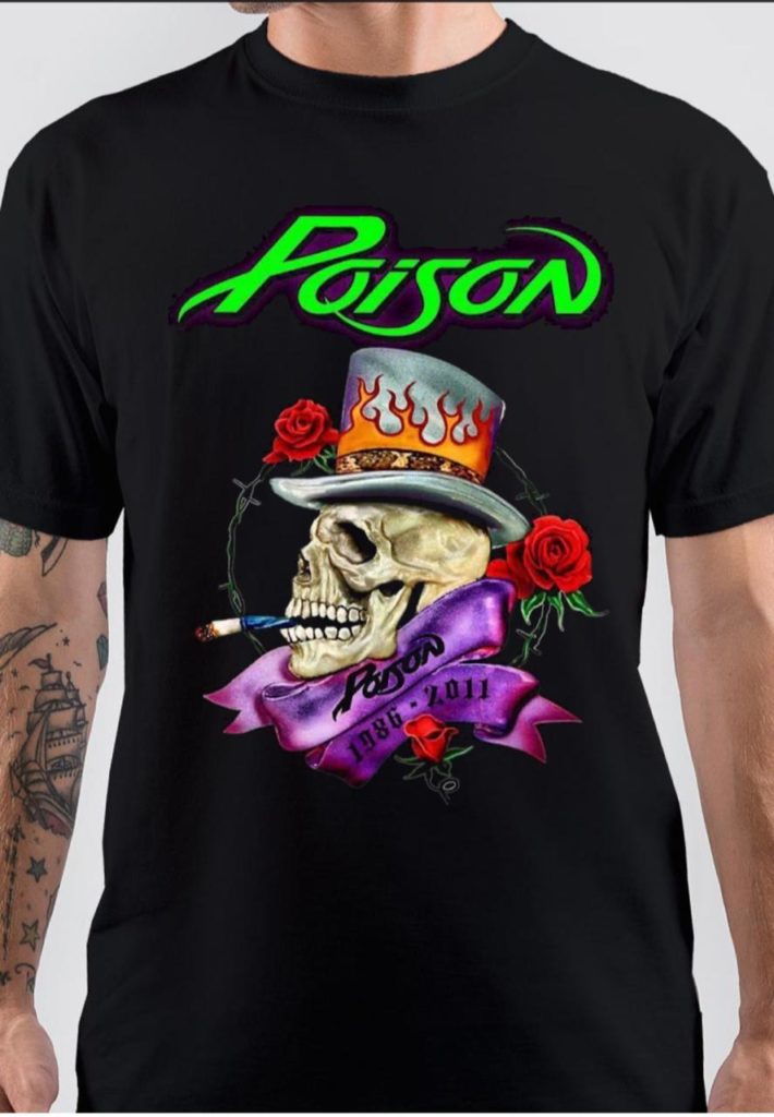 Poison Band TShirt Swag Shirts
