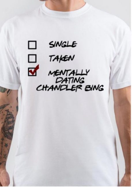 Friends Half Sleeve White T-Shirt