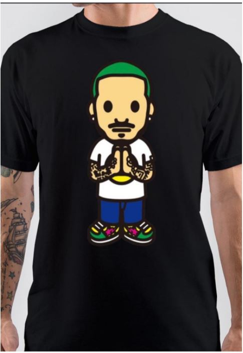 J Balvin Half Sleeve Black T-Shirt