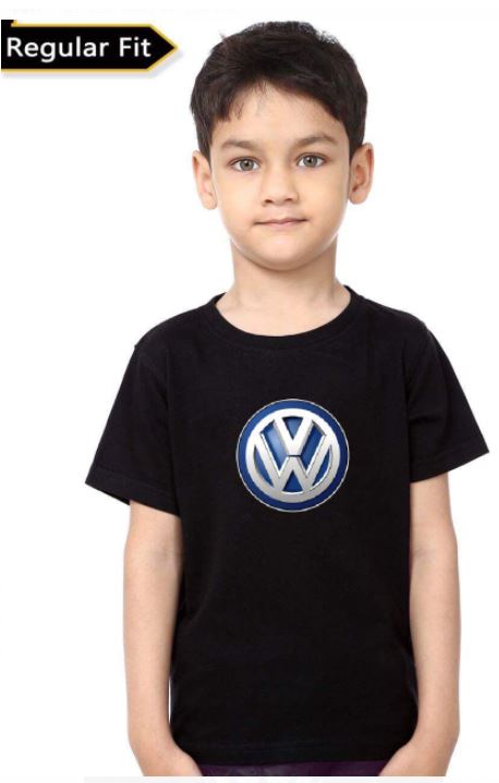 Volkswagen Unisex Black T-Shirt