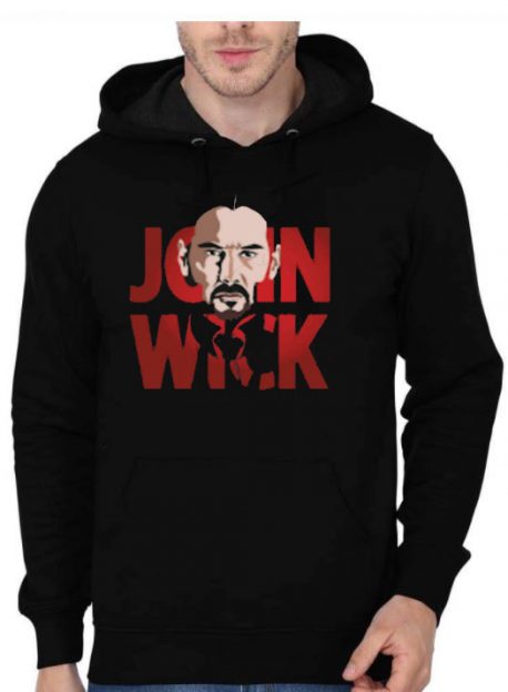 John Wick Black Hoodie