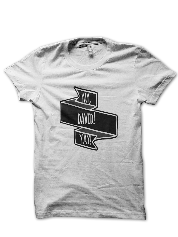 Schitts Creek Half Sleeve White T-Shirt