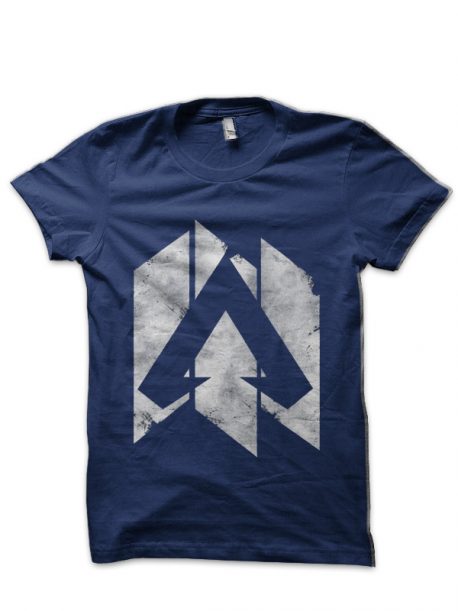 Apex Legends - Banner Logo Distressed White T-Shirt