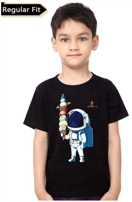 Isro Half Sleeve Kids T-Shirt