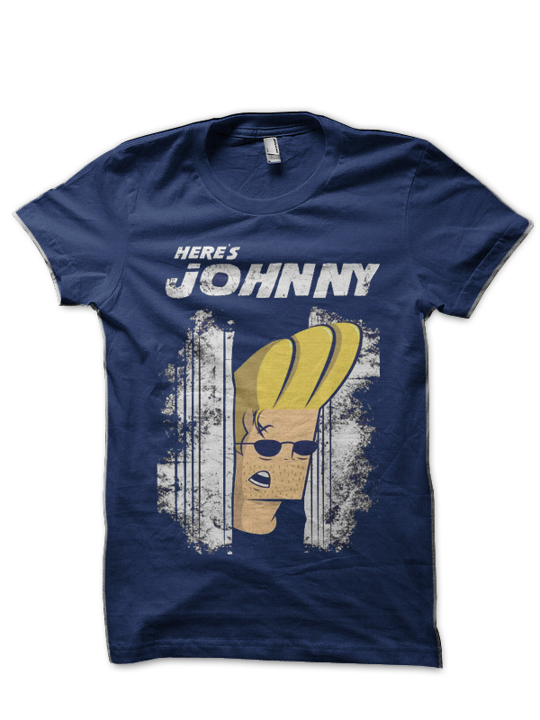 Johnny Bravo Half Sleeve T-Shirt