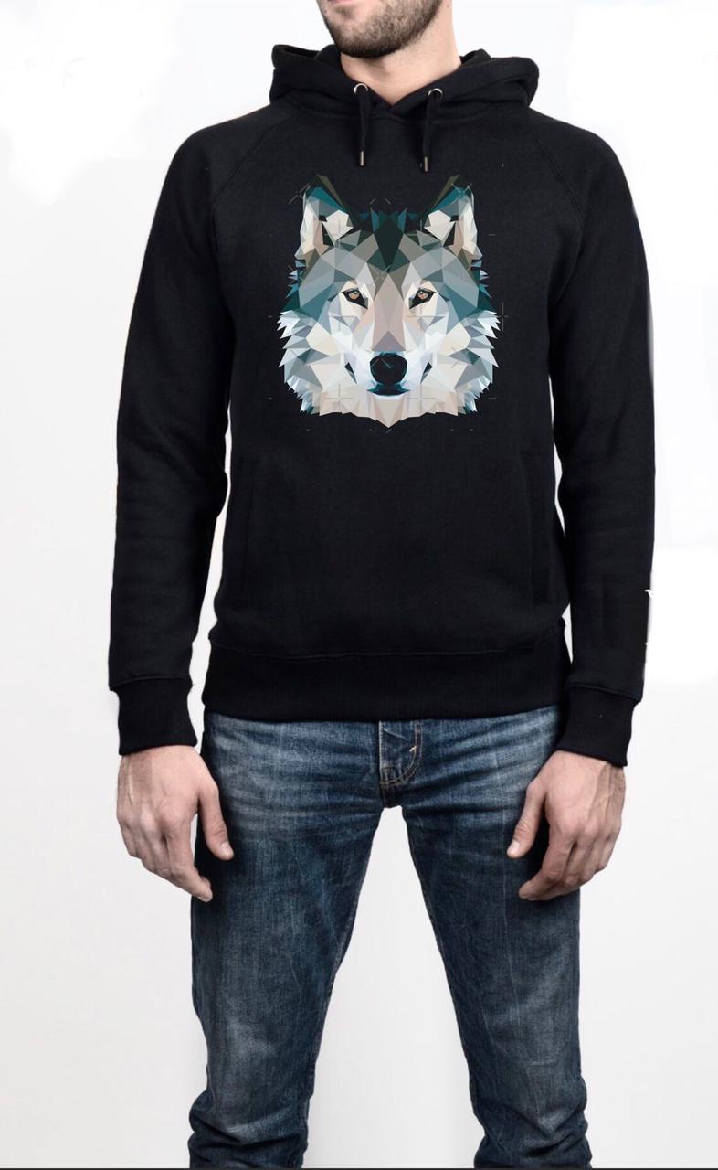 Arctic Fox Black Hoodie | Swag Shirts
