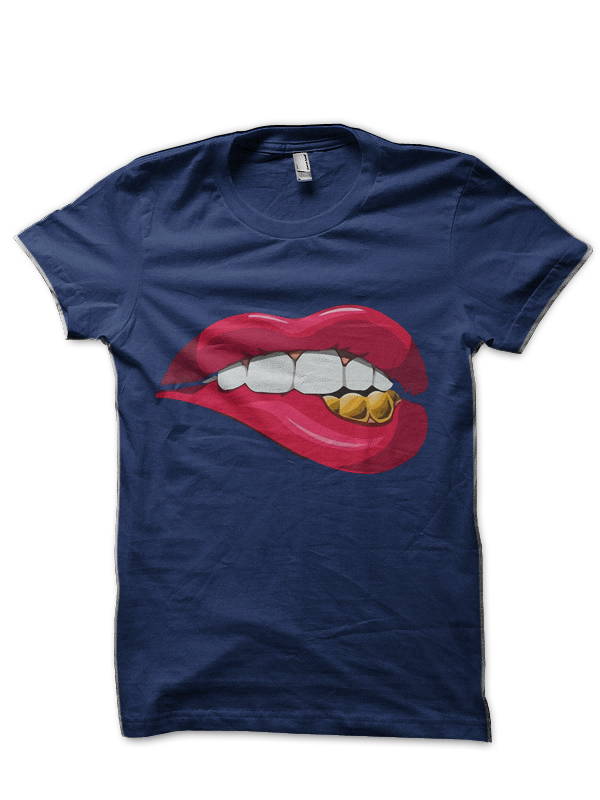 Custom Records-Lip T-Shirt - Image 3