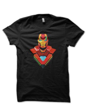Iron man Black T-Shirt