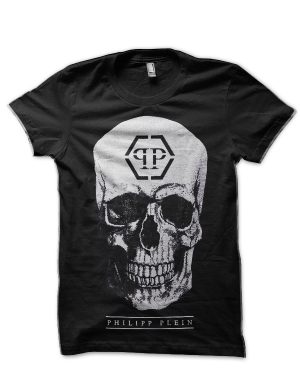 Philipp Plein Skull Black T-Shirt 