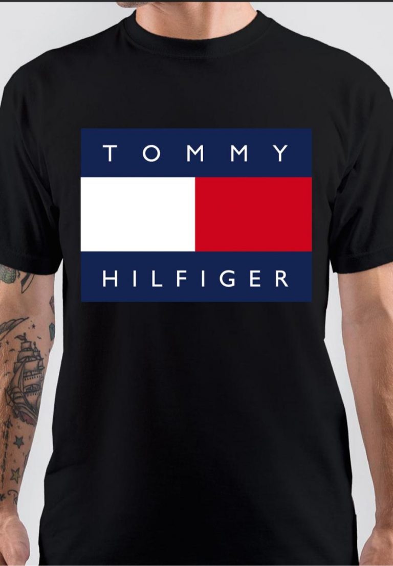Tommy Hilfiger Black T-Shirt | Swag Shirts