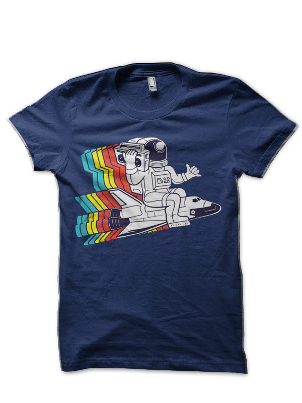 Funky Astronaut Essential T-Shirt - Image 4