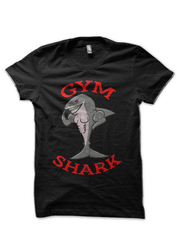 Grinning Gym Shark T-Shirt