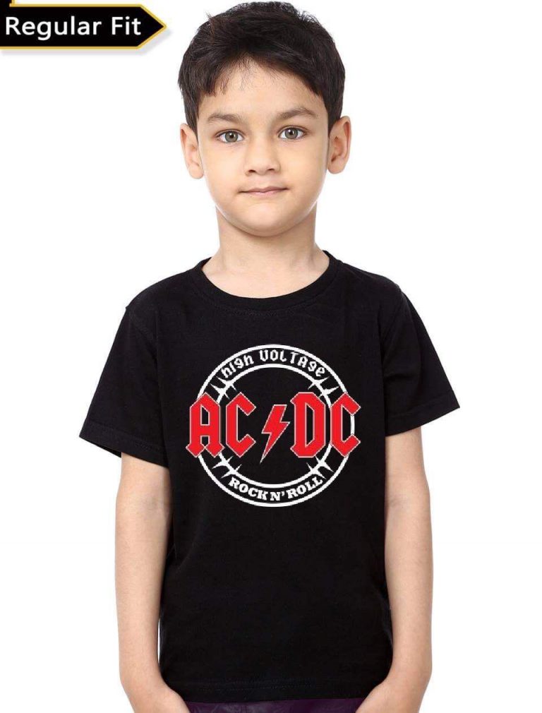 AC/DC Band Kids TShirt Swag Shirts