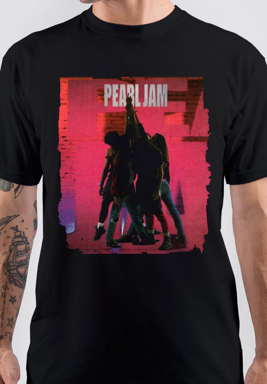Pearl Jam Black T-Shirt Swag Shirts