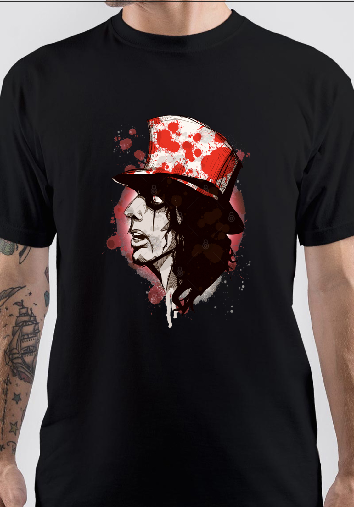 Alice Cooper Art T-Shirt | Swag Shirts