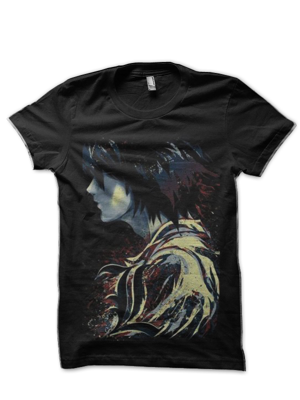 Deathnote Half Sleeve Black T-Shirt