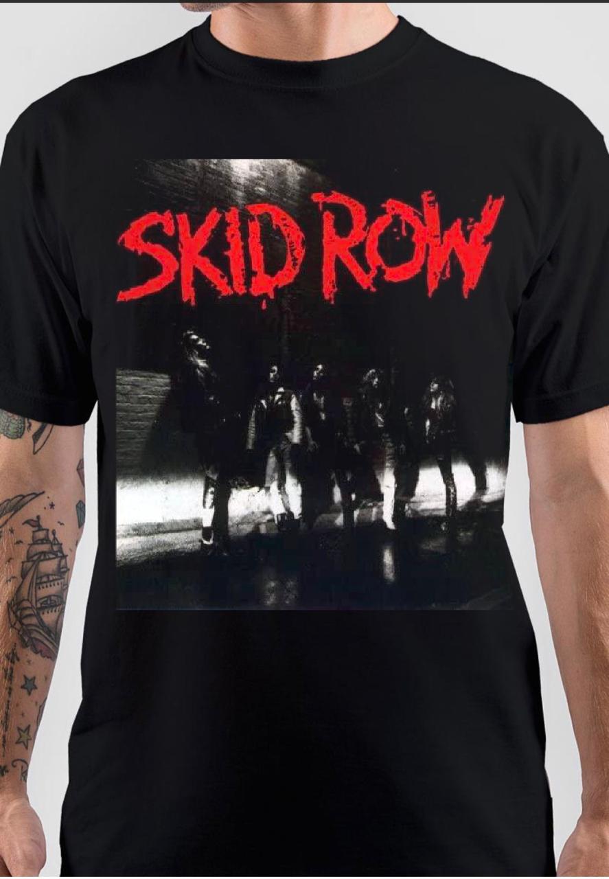 skid row new jersey 1986 T-Shirt | Swag Shirts