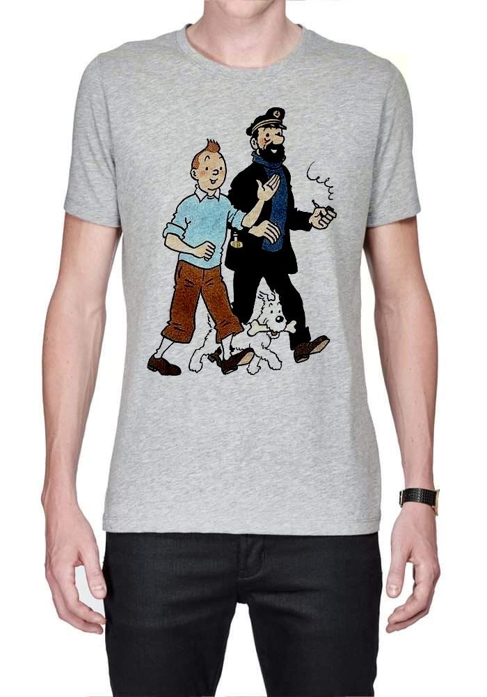 Tintin Grey T-Shirt