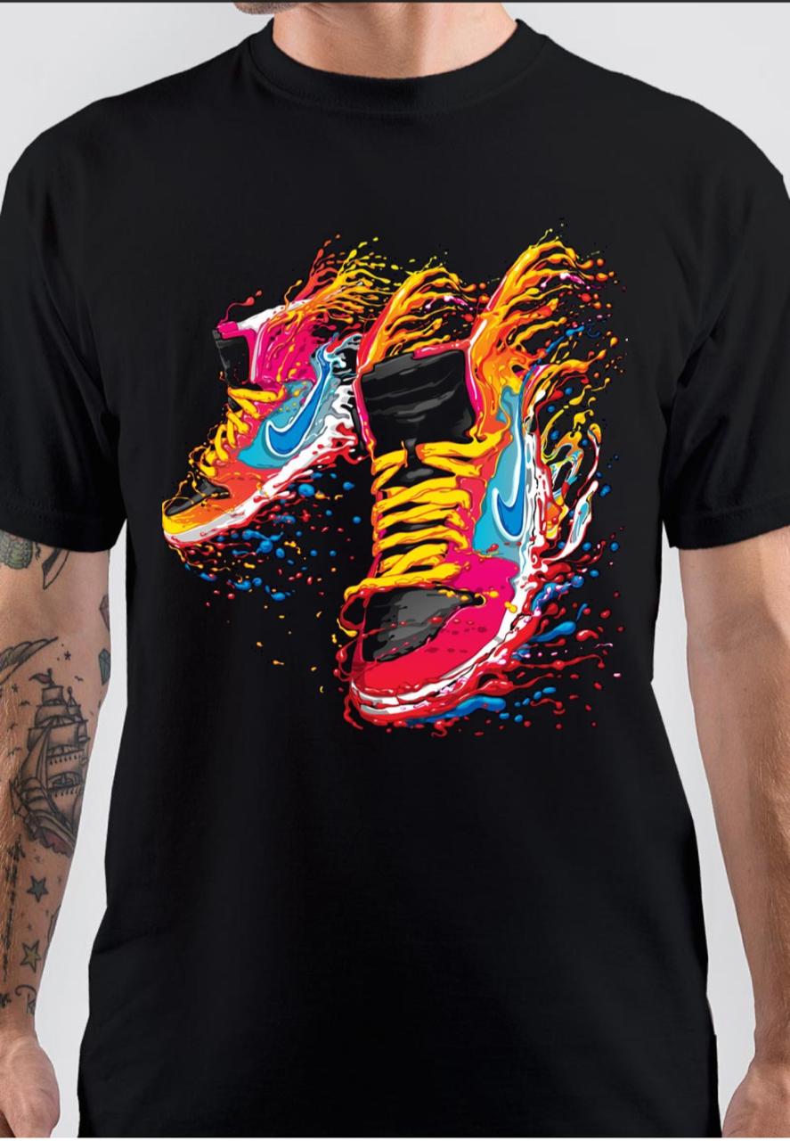 Sneaker Art T-Shirt - Swag Shirts