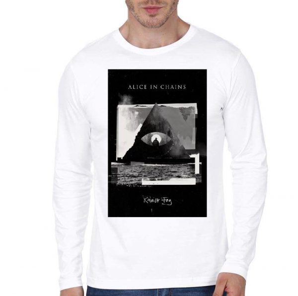 Alice In Chains Full Sleeve White TShirt Swag Shirts