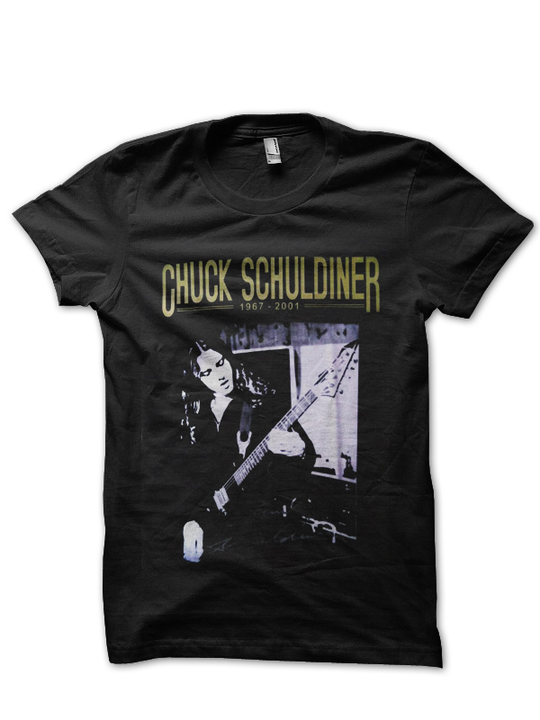 Chuck Schuldiner T-Shirt And Merchandise