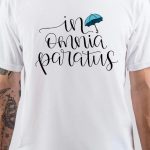 In Omnia Paratus White T-Shirt