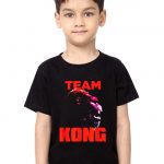 Team Kong Black Kids T-Shirt