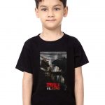 Godzilla Vs Kong Black Kids T-Shirt