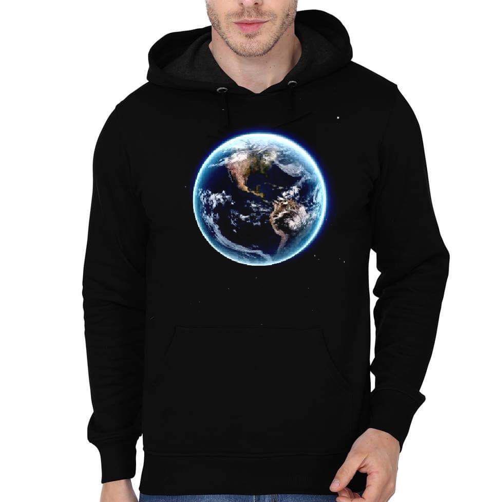 Galaxy Black Hoodie - Swag Shirts