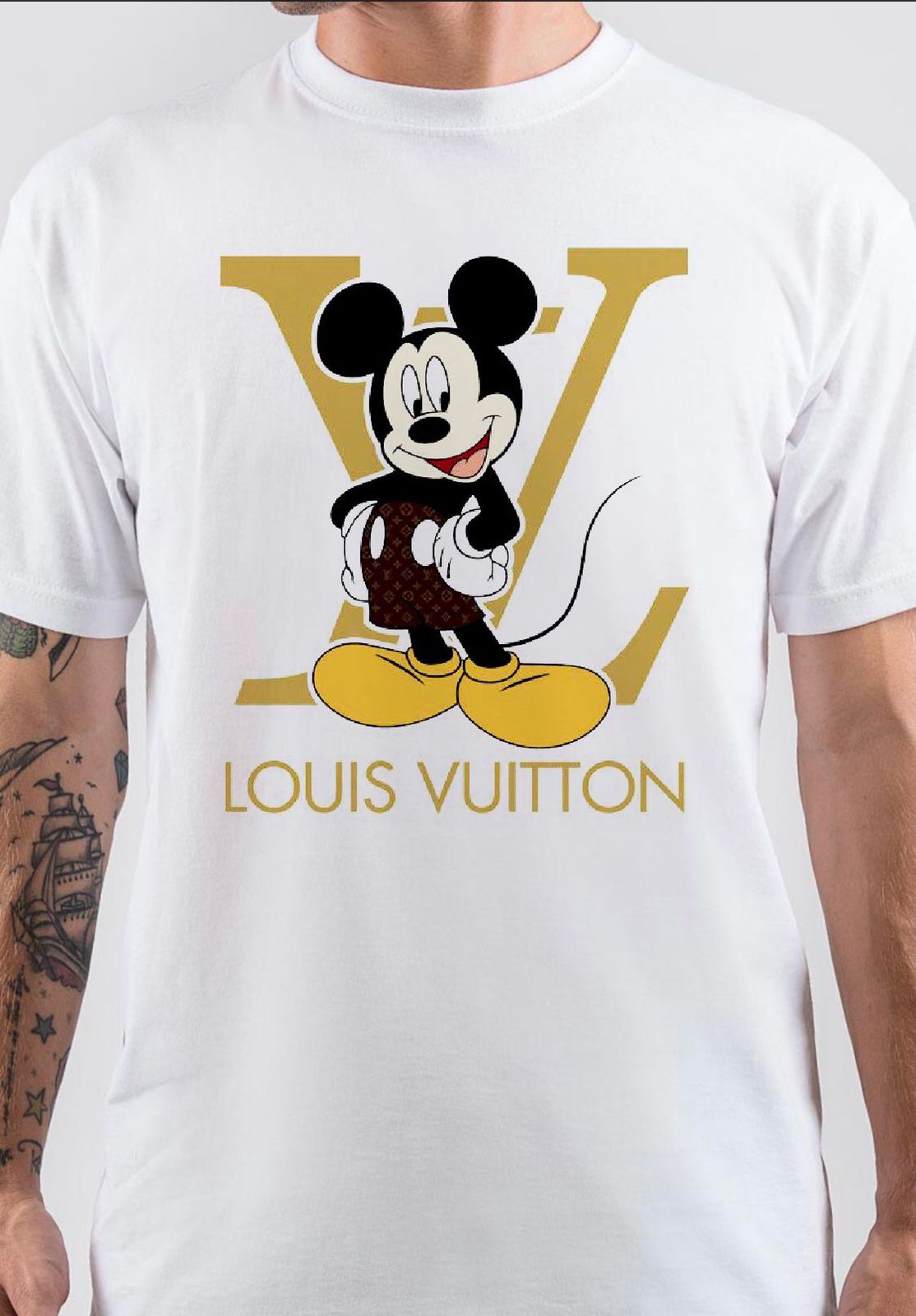 Buy Louis Vuitton Shirt, Louis Vuitton T Shirt, Louis Vuitton for Men Shirts,  Louis Vuitton Replicias Shirts, Louis Vuitton T-Shirt Online at  desertcartINDIA