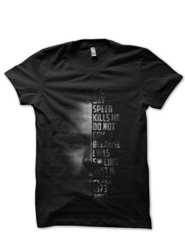 Paul Walker T-Shirt And Merchandise