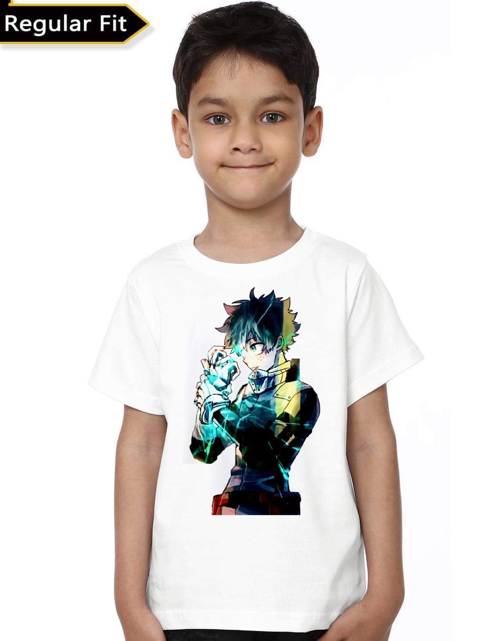 Anime Lover Stylish T shirt for Kids Boys and Girls