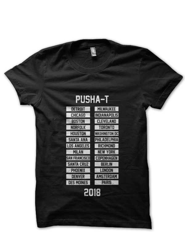 Pusha-T T-Shirt And Merchandise