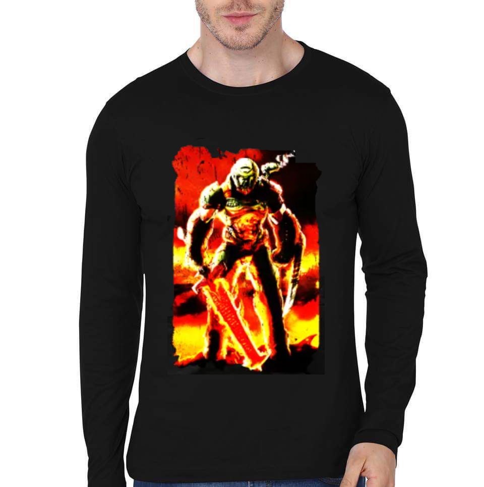 Doom Slayer Full Sleeve T-Shirt | Swag Shirts