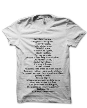 Horrible Histories T-Shirt And Merchandise