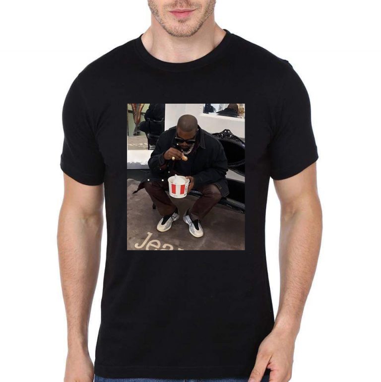 Kanye West Black TShirt Swag Shirts