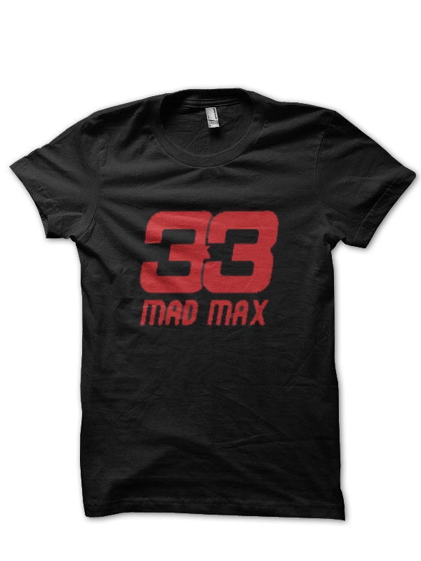 Max Verstappen T-Shirt And Merchandise