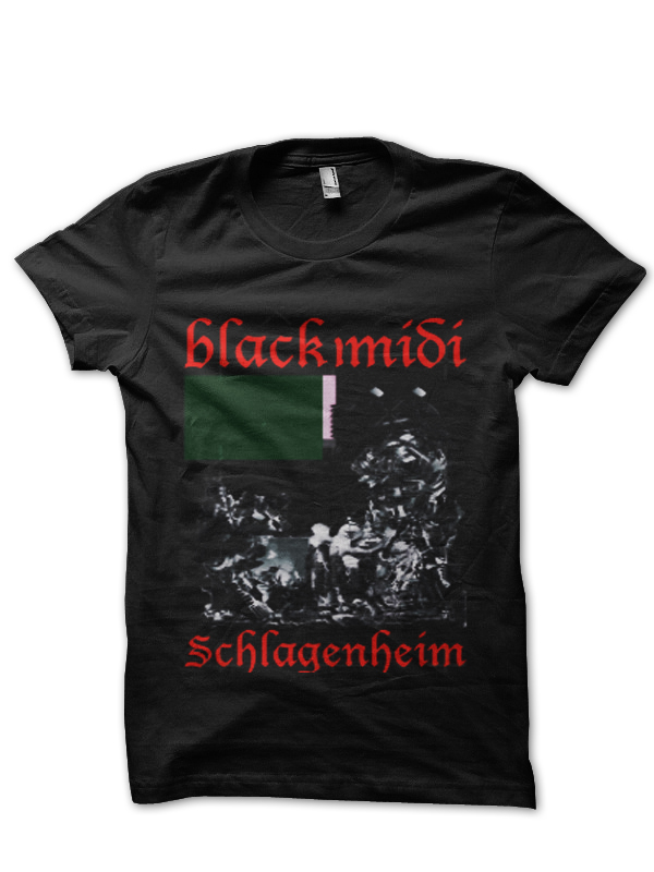 Black Midi T-Shirt And Merchandise