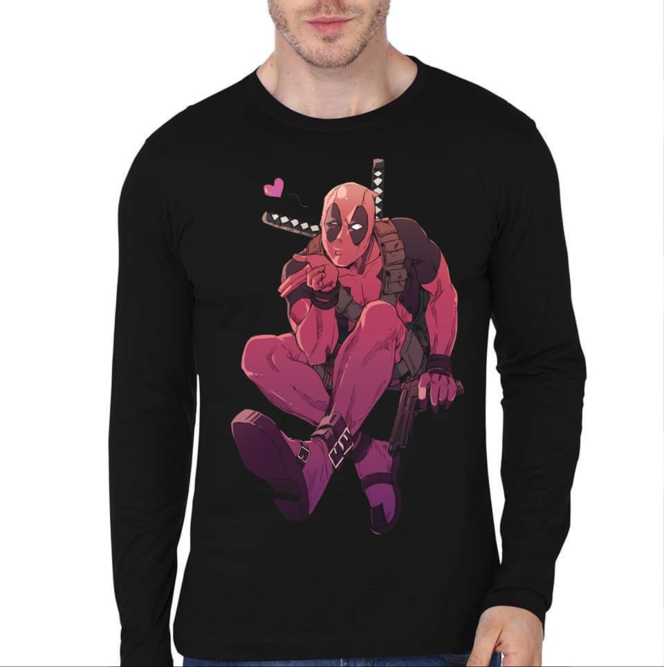Deadpool Full Sleeve T-Shirt