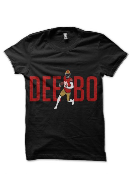 Francisco Football DEEBO 19, San Black T-Shirt