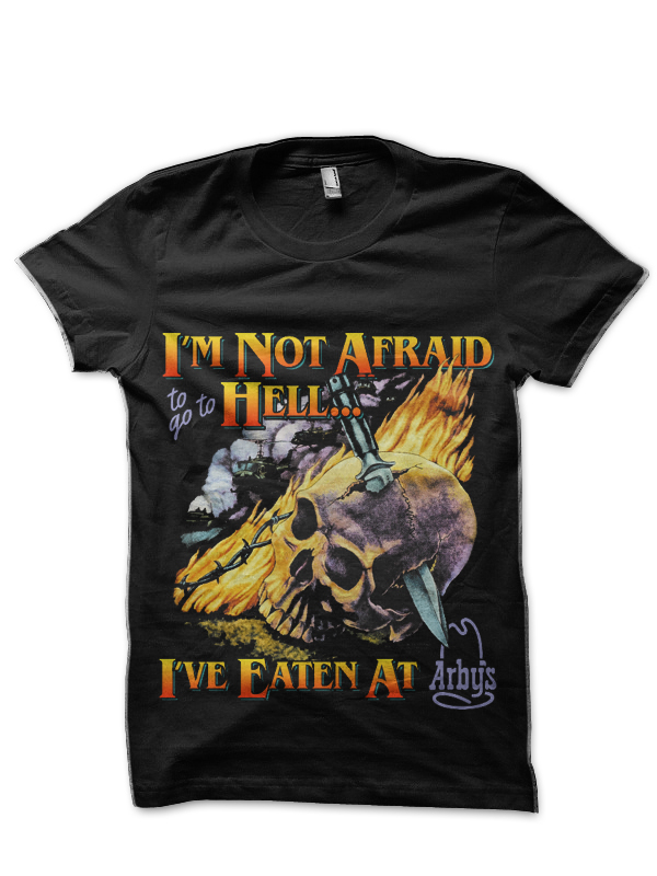 Hell Arbys Black T-Shirt | Swag Shirts