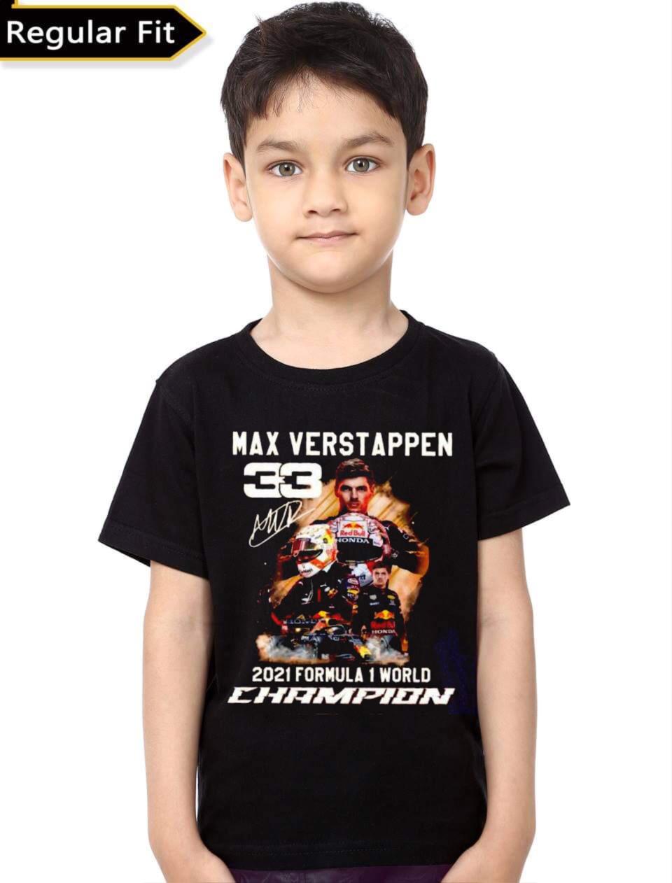 Mauve Overjas etnisch Max Verstappen Kids T-Shirt - Swag Shirts