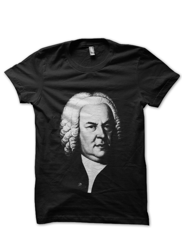 Johann Sebastian Bach T-Shirt And Merchandise