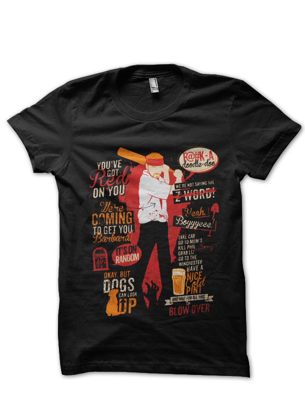 Shaun Of The Dead T-Shirt And Merchandise