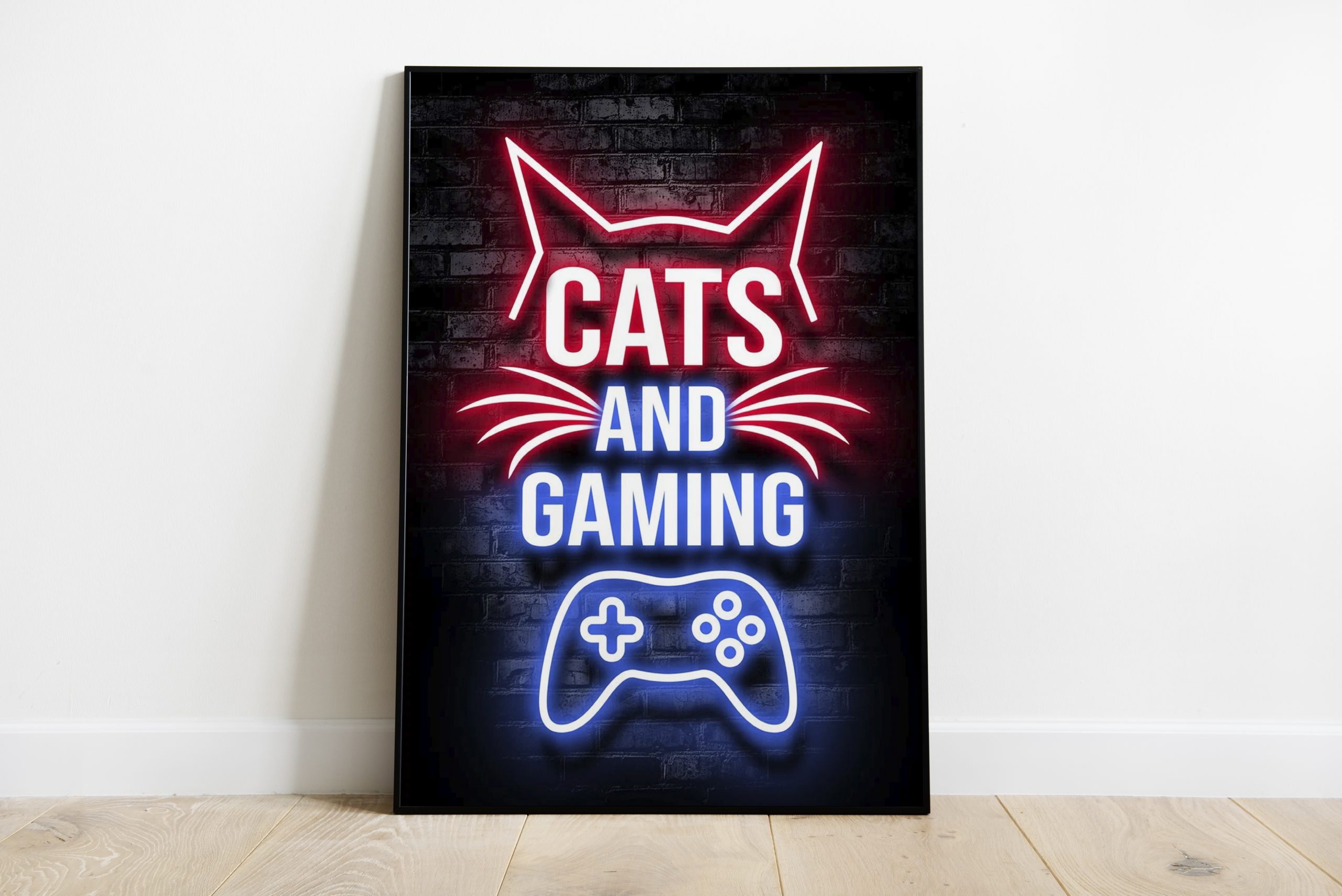 Cats And Gaming Poster - Swag Shirts