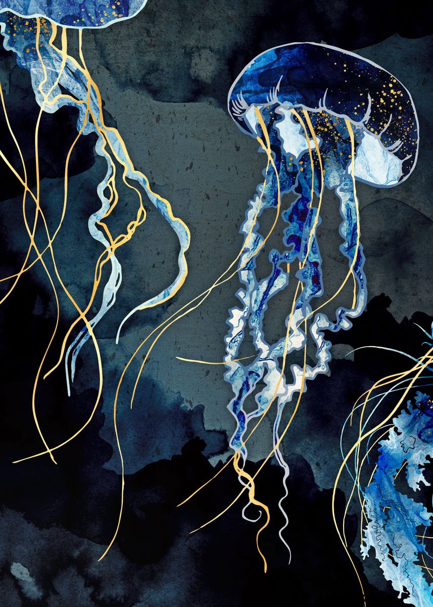 Metallic Ocean III Poster - Image 3