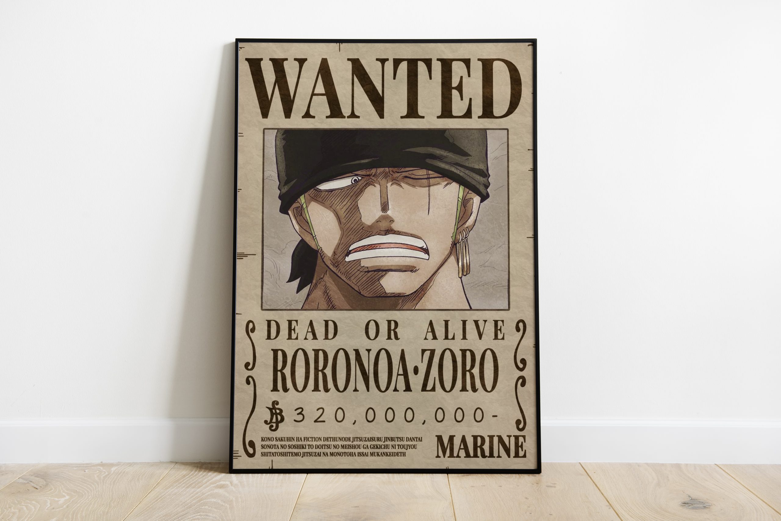 One Piece anime Wanted Poster - Enel Bounty official merch | One Piece Store