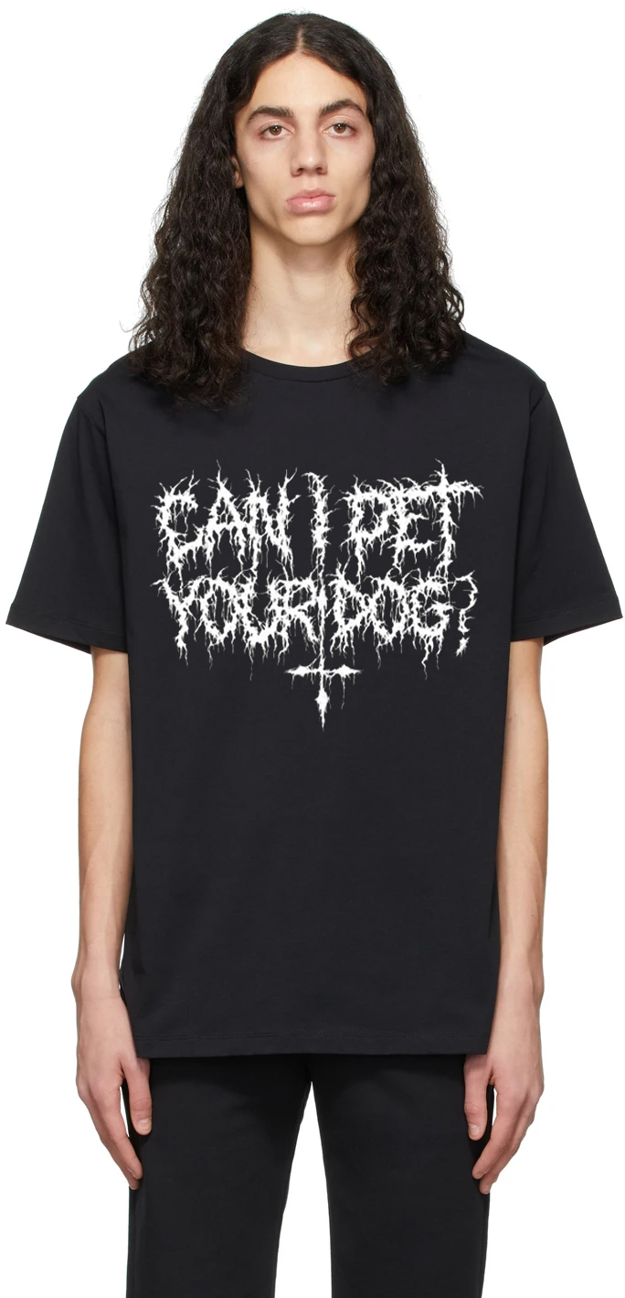 Can I Pet Your Dog Oversized Drop T-Shirt