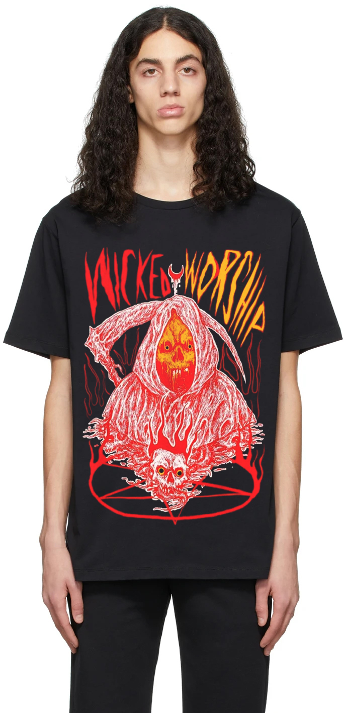 Worship Wicked Oversized Drop T-Shirt