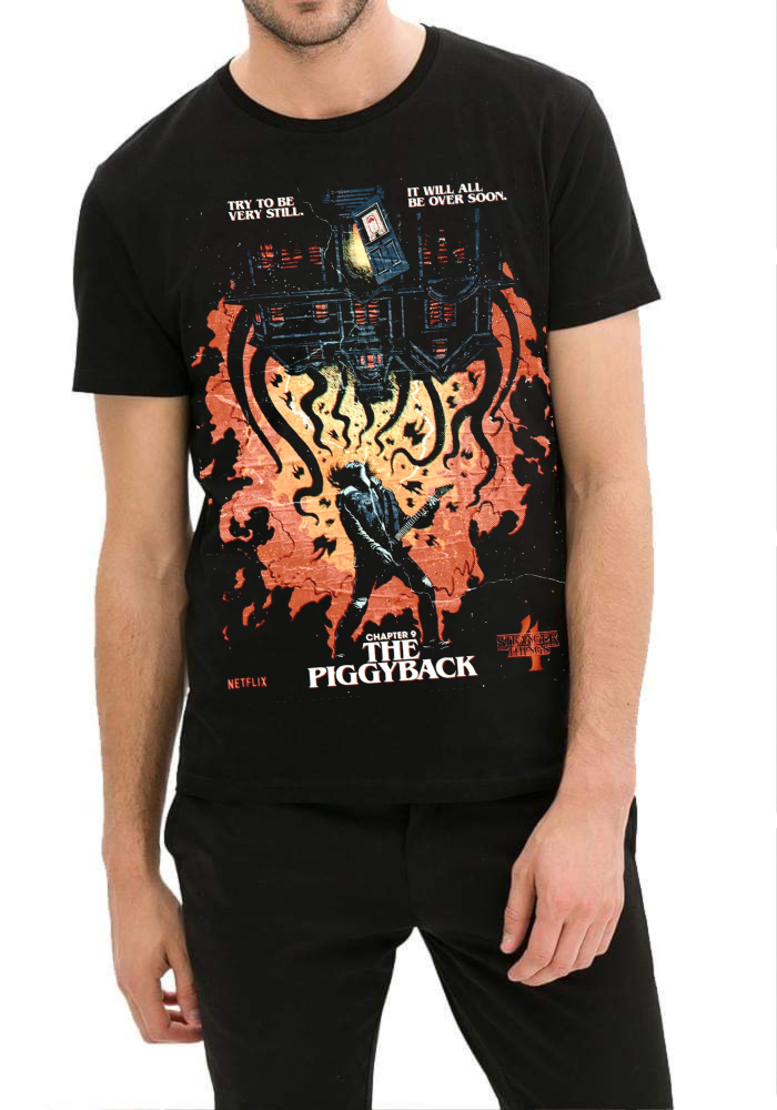Stranger Things 4 The Piggyback T-Shirt